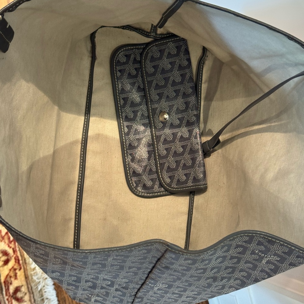 Authentic Grey Goyard St. Louis PM TOTE - Picture 2 of 16